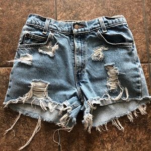 Levi High Waisted Shorts
